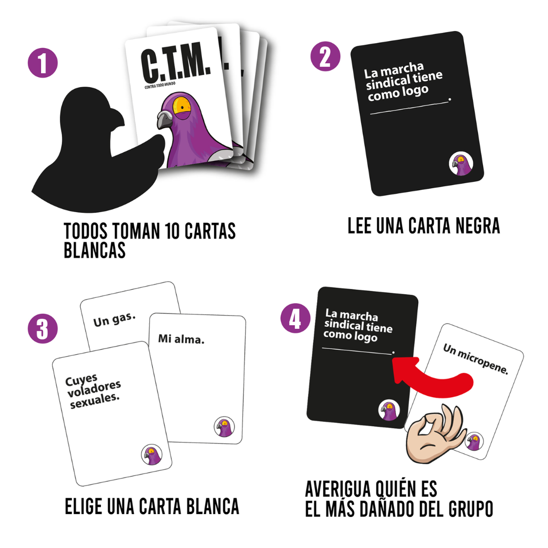 C.T.M. – Juego de Cartas para Adultos (+18)