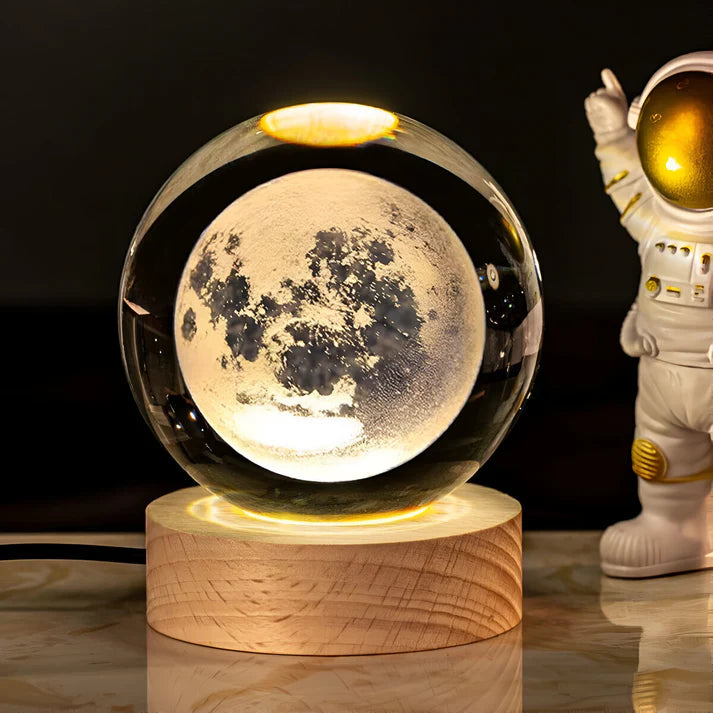 Lámpara Esfera Galctica 3D