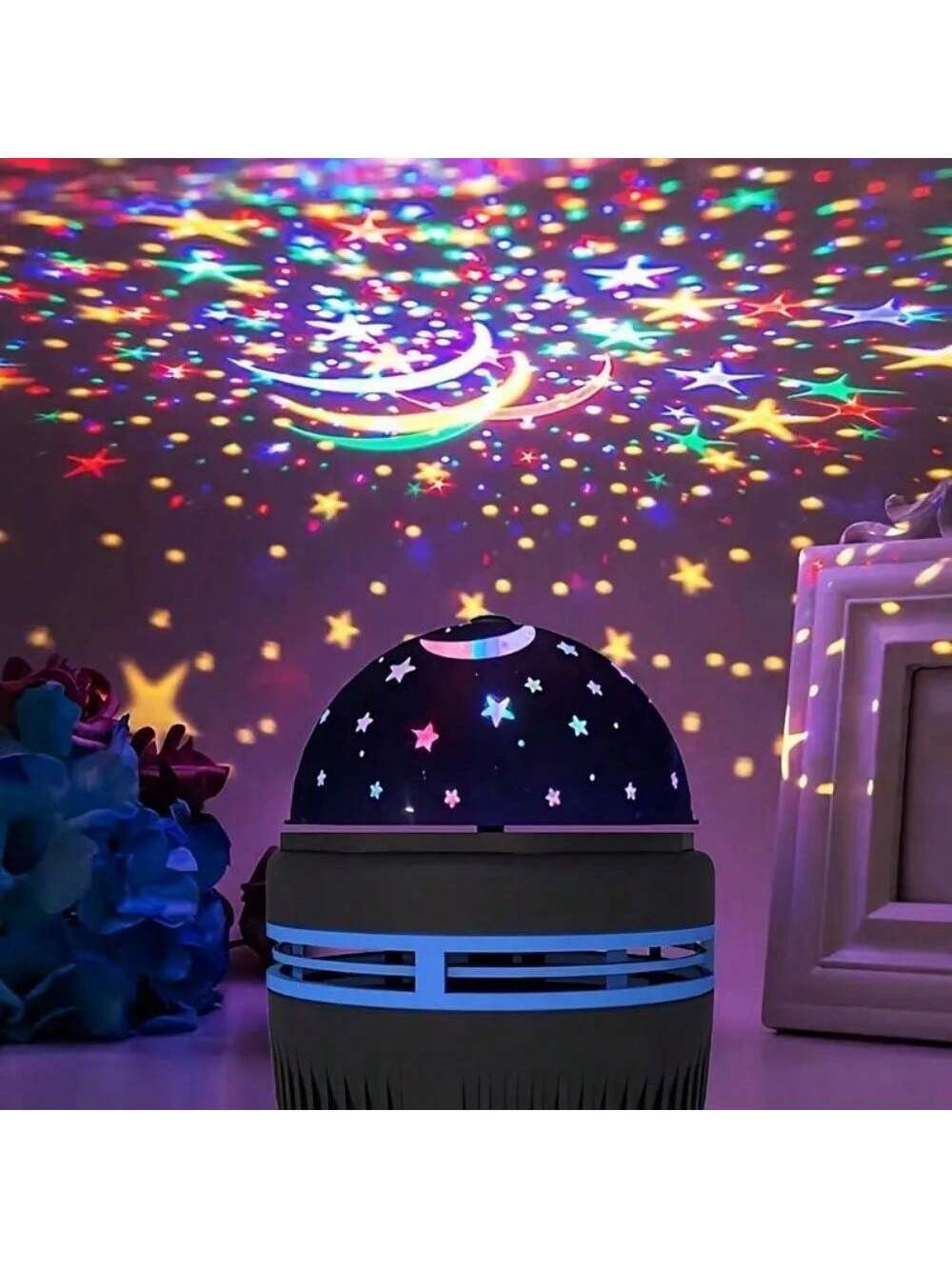 MINI PROYECTOR DE ESTRELLAS – LUZ NOCTURNA GALÁCTICA