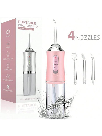 💧🦷 IRRIGADOR DENTAL INALÁMBRICO 360°