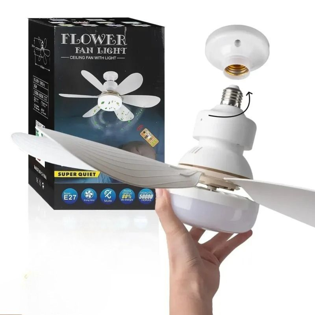 Ventilador SMART LED 30W con Control Remoto