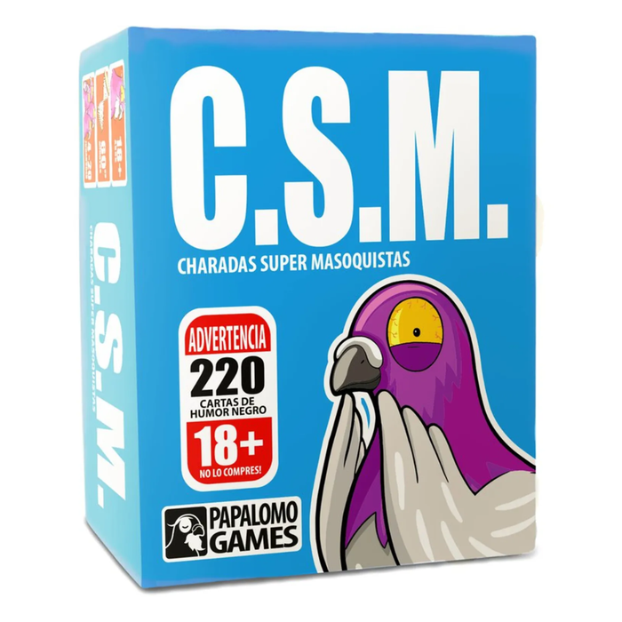 C.S.M. – Juego de Cartas para Adultos (+18)