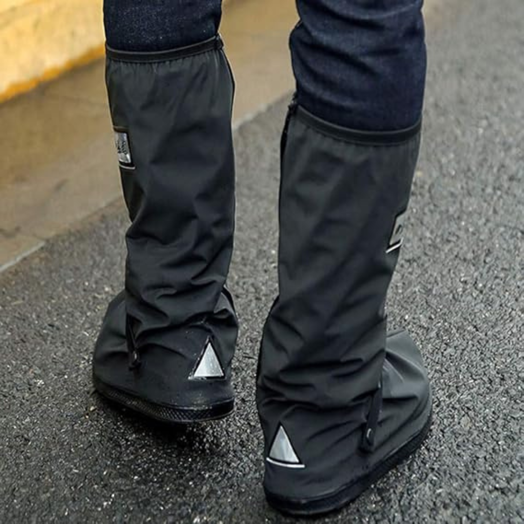 FUNDAS IMPERMEABLES TIPO BOTA – PROTEGE TUS ZAPATOS DE LA LLUVIA Y EL BARRO
