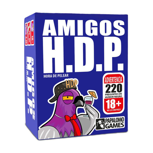 AMIGOS H.D.P. – Juego de Cartas para Adultos (+18)