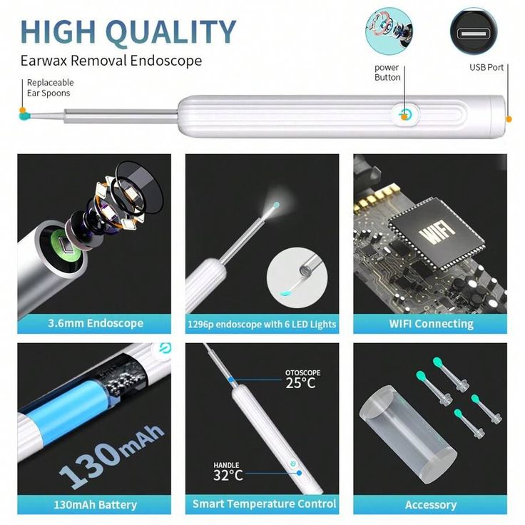 OTOSCOPIO INALÁMBRICO CON WIFI