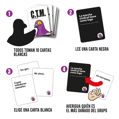 C.T.M. – Juego de Cartas para Adultos (+18)