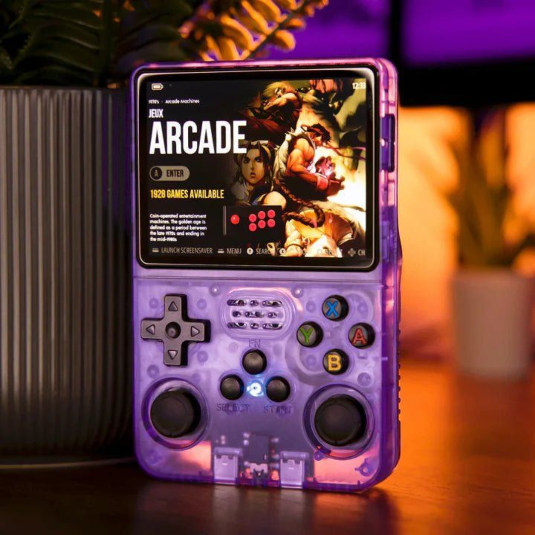 Consola Retro Portátil R36S – 15,000+ Juegos | Pantalla IPS | Doble Joystick | Ultra Fluida