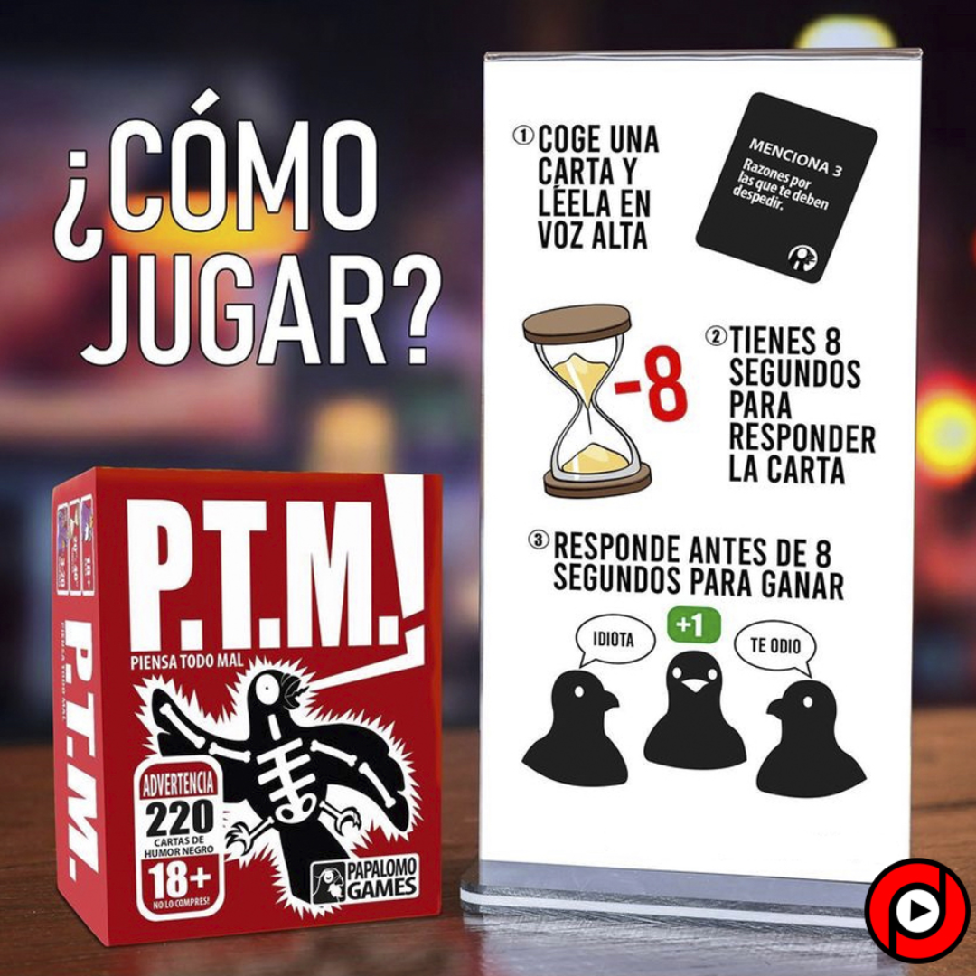 P.T.M. – Juego de Cartas para Adultos (+18)