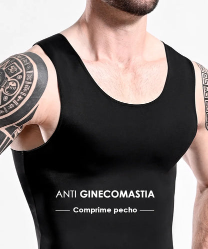 Bividi Faja Compresora Masculina – Reductor de Abdomen, Cintura y Ginecomastia