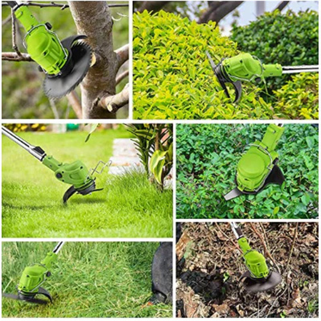 🌿 Podadora de Césped Inalámbrica 48V – ¡Corta como un profesional sin esfuerzo ni cables!