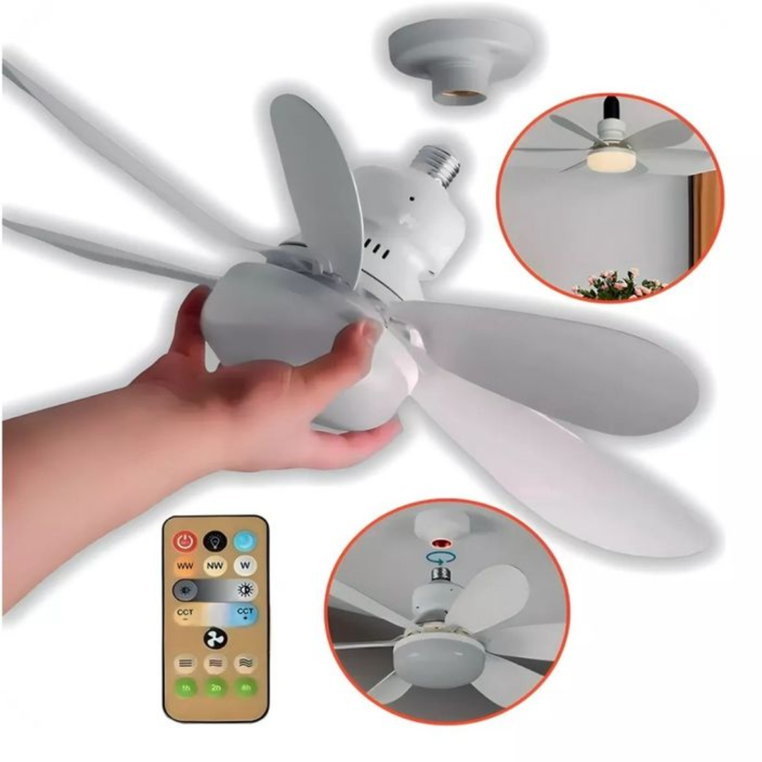 Ventilador SMART LED 30W con Control Remoto