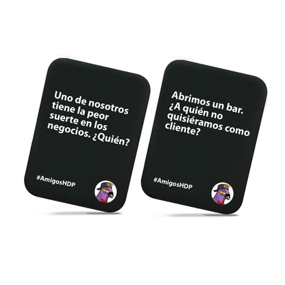 AMIGOS H.D.P. – Juego de Cartas para Adultos (+18)