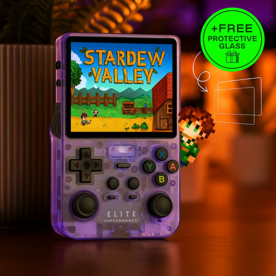 Consola Retro Portátil R36S – 15,000+ Juegos | Pantalla IPS | Doble Joystick | Ultra Fluida