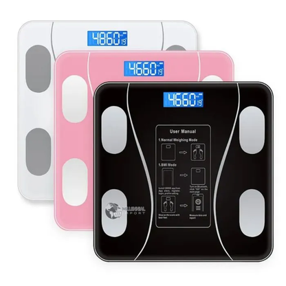 Balanza Digital Smart Scale Bluetooth – 180 KG (Negro)