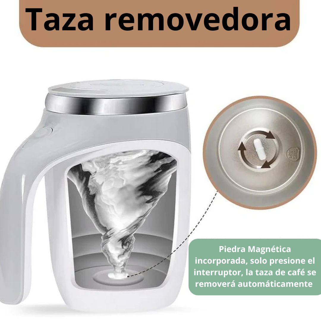 TAZA MEZCLADORA AUTOMÁTICA – ¡MEZCLA SOLA CON UN BOTÓN!