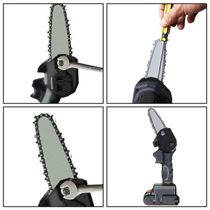 Mini Motosierra Compacta 48V - Potencia, Precisión y Comodidad en tus Manos
