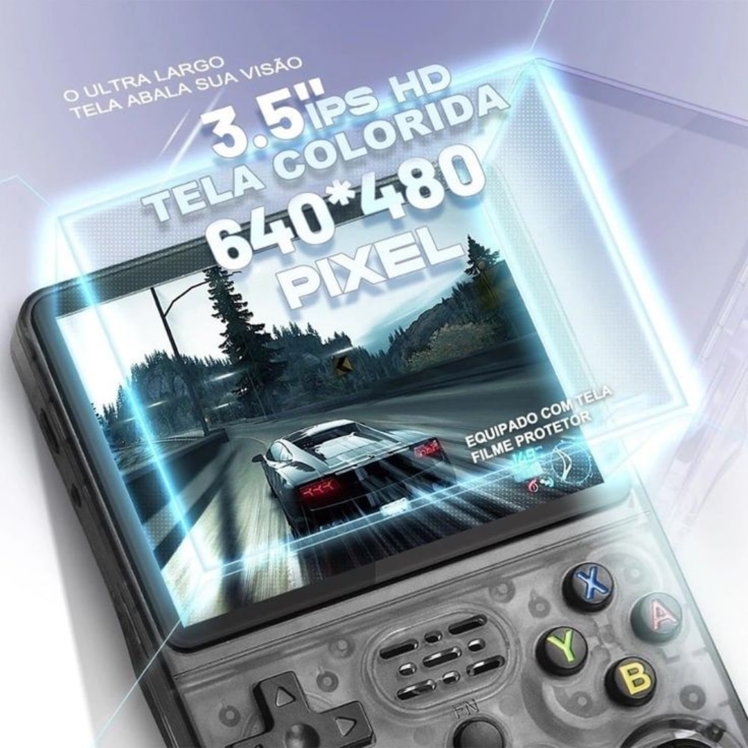 Consola Retro Portátil R36S – 15,000+ Juegos | Pantalla IPS | Doble Joystick | Ultra Fluida