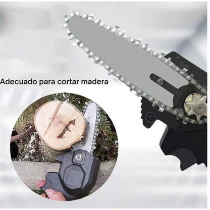 Mini Motosierra Compacta 48V - Potencia, Precisión y Comodidad en tus Manos