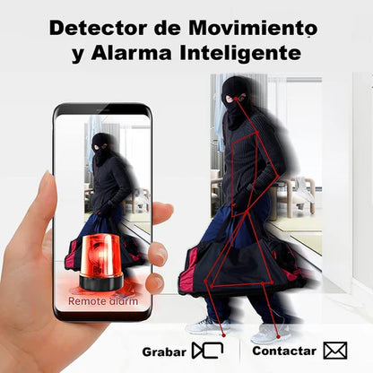 📷 Mini Cámara de Seguridad Full HD WiFi Inalámbrica