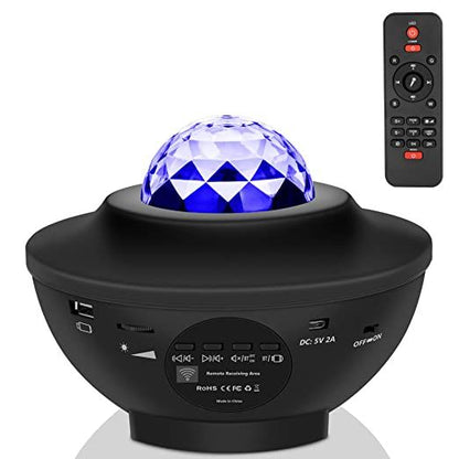 🌌✨ PROYECTOR GALAXIA LED MULTICOLOR CON BLUETOOTH 🔊🎇