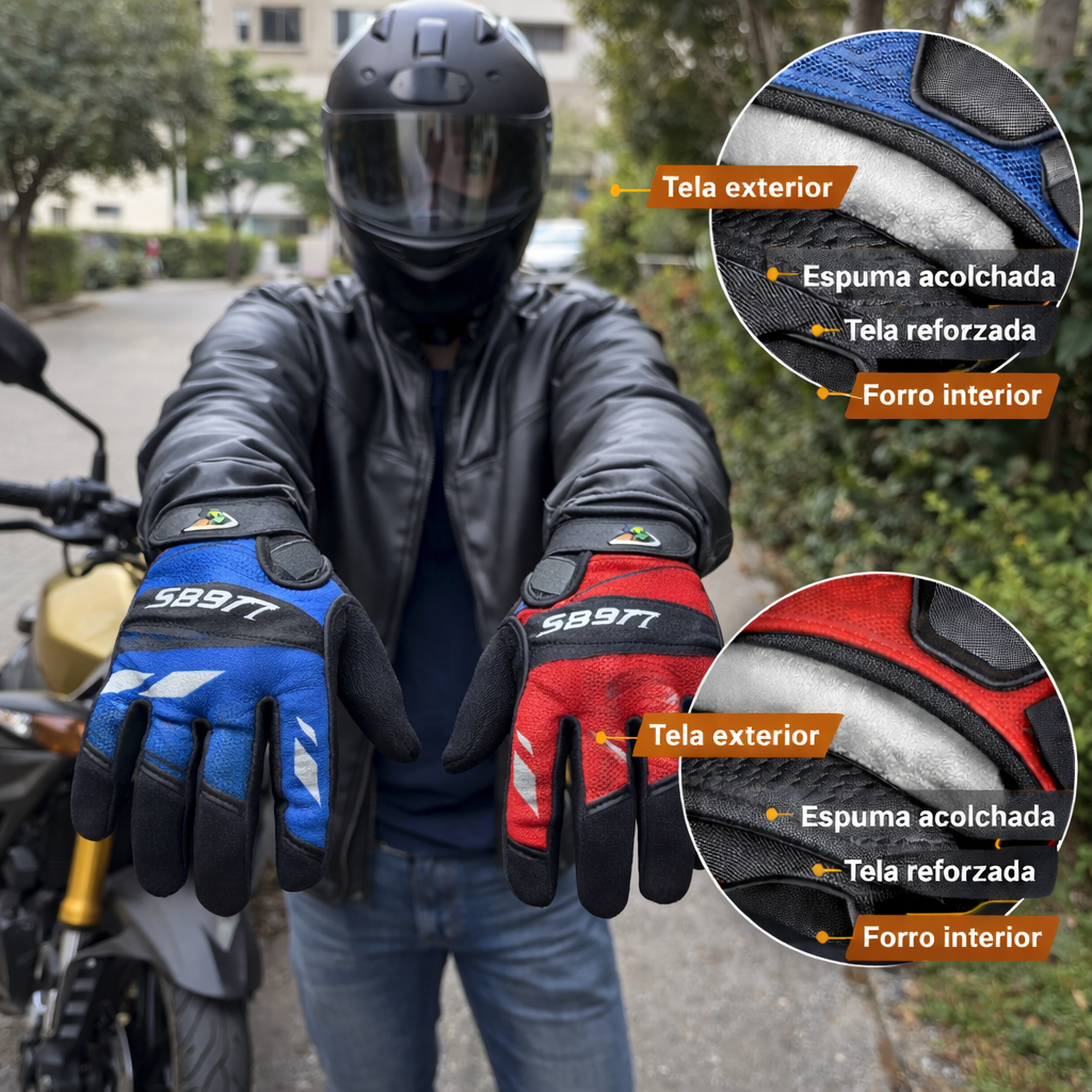 GUANTES DE MOTO DEPORTIVOS