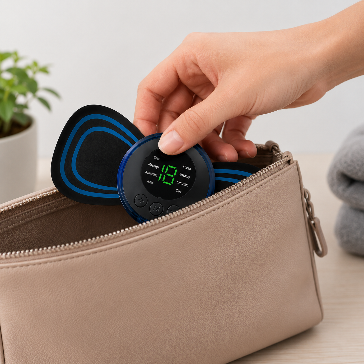Masajeador Inteligente EMS de Electroestimulación Muscular