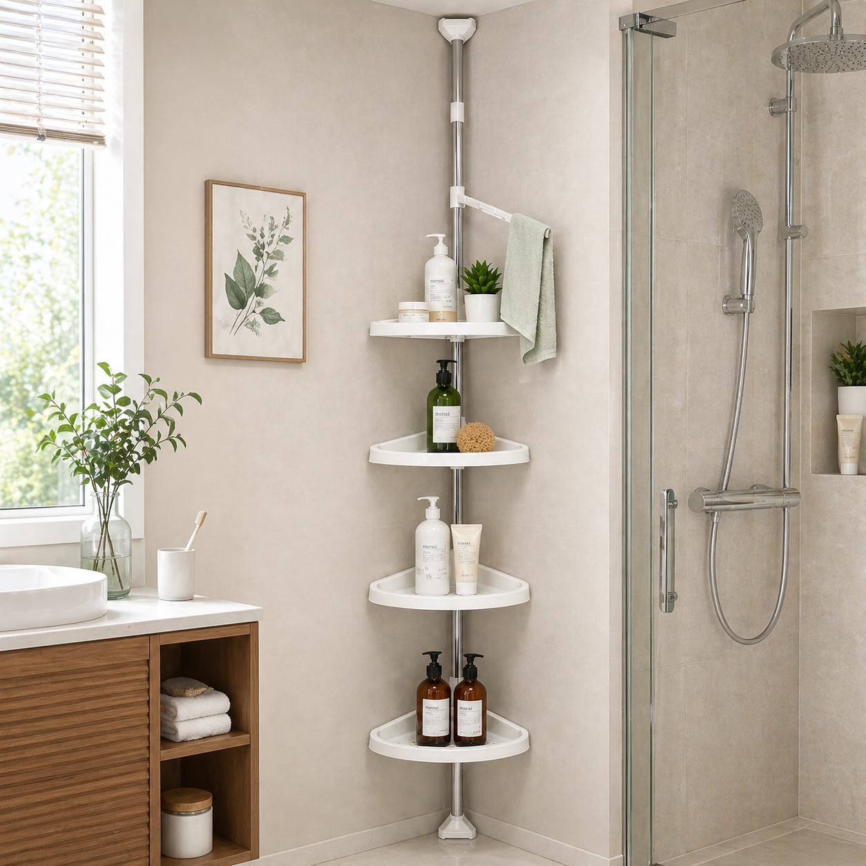Esquinero de Ducha Multi Corner Ajustable PRO
