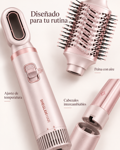 ESTILIZADOR MULTIFUNCIONAL TODO EN UNO BLOWOUT BLISS, 5 EN 1