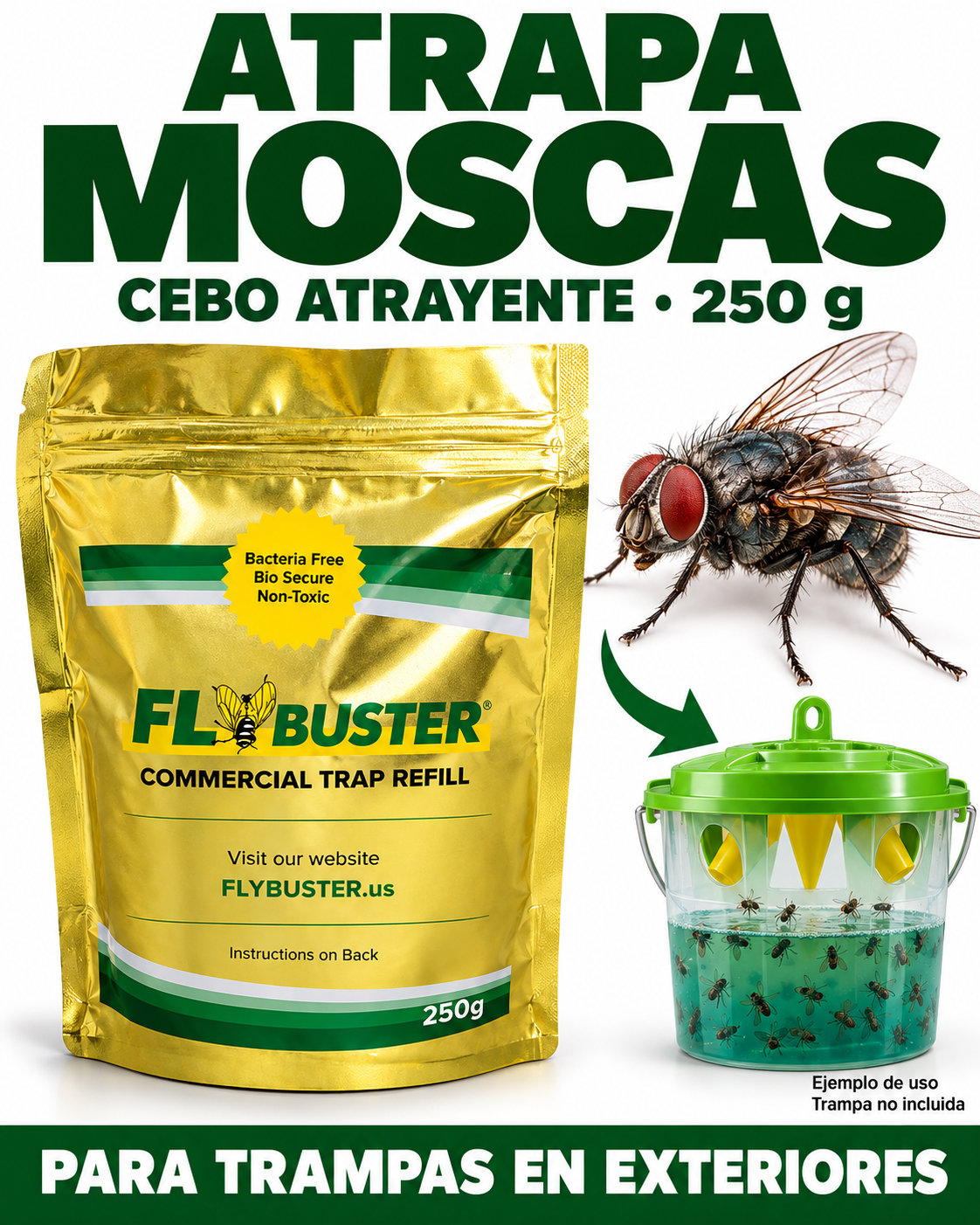 REPUESTO DE CEBO PARA TRAMPA DE MOSCAS