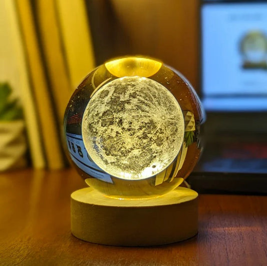 Lámpara Esfera Galctica 3D