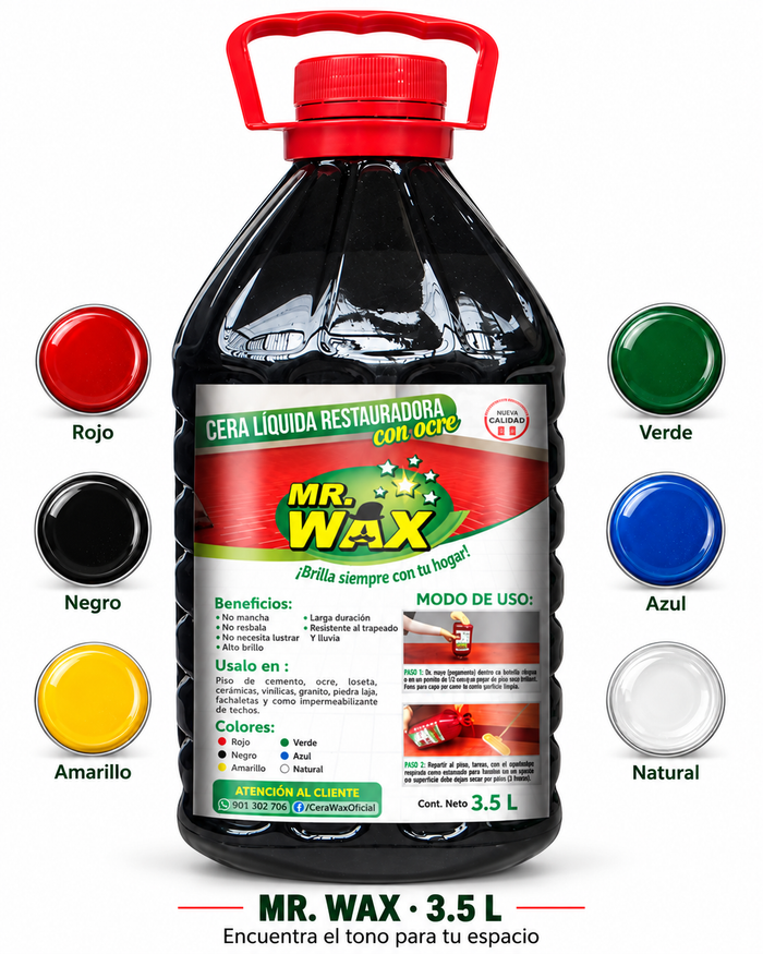 Cera Líquida Restauradora MR. WAX