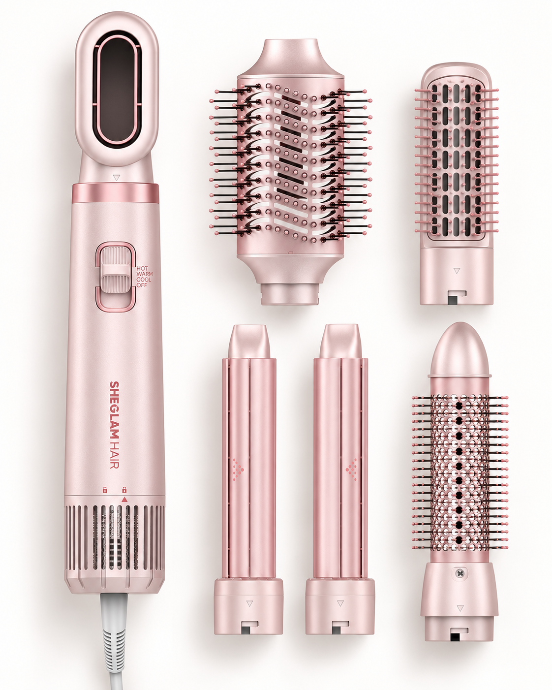 ESTILIZADOR MULTIFUNCIONAL TODO EN UNO BLOWOUT BLISS, 5 EN 1