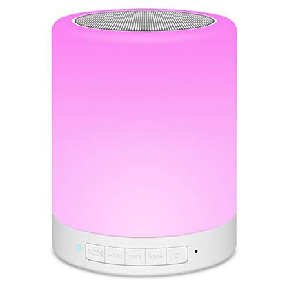 🌈💡 LÁMPARA RGB CON PARLANTE BLUETOOTH TÁCTIL 🎵📱