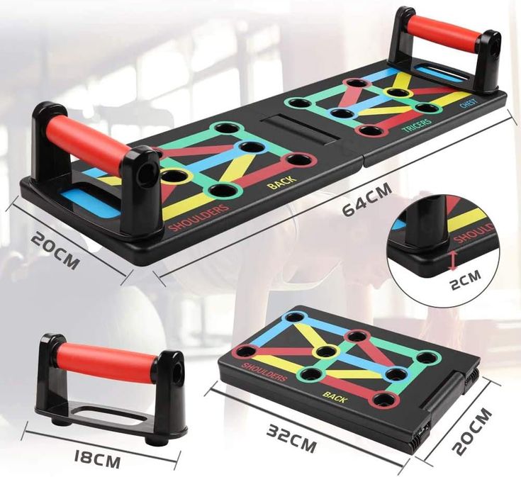 Tabla Multifuncional para Flexiones de Pecho