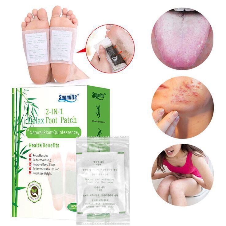 🌿 Kinoki – Parches Desintoxicantes Naturales