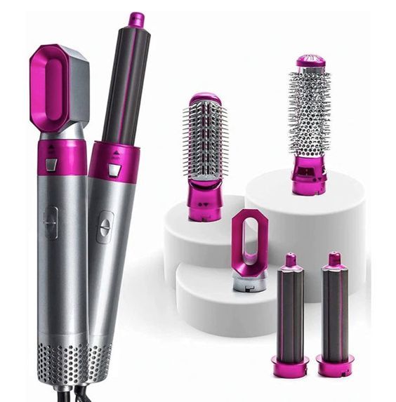 CEPILLO PARA CABELLO 5 EN 1 – MULTIFUNCIONAL Y PROFESIONAL