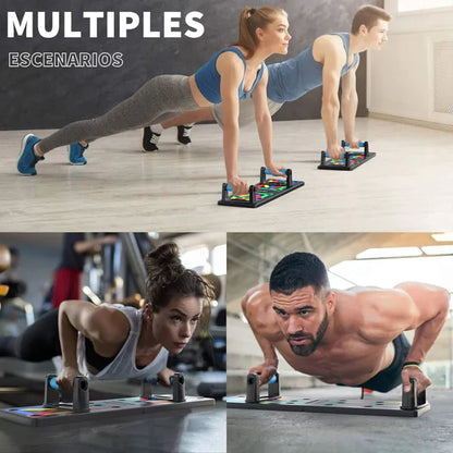 Tabla Multifuncional para Flexiones de Pecho