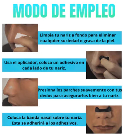 🌙 Bandas Nasales Magnéticas – Starter Kit