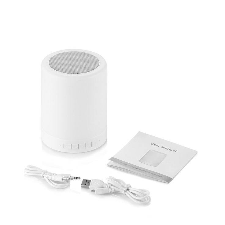 🌈💡 LÁMPARA RGB CON PARLANTE BLUETOOTH TÁCTIL 🎵📱